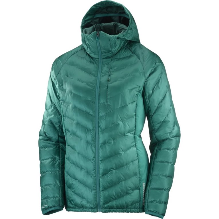 Salomon Outline Primaloft Women's Insulated Jackets Green | CA 97S24